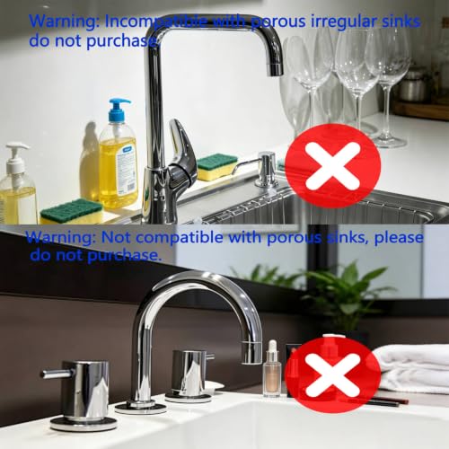 Image of Silicone Sink Mat Splash Guard-17 inch x 6'' Sink Splash Guard,Kitchen Sink Accessories fit for Countertop, Bathroom,Farmhouse,RV by EBIGIC (Off-white)