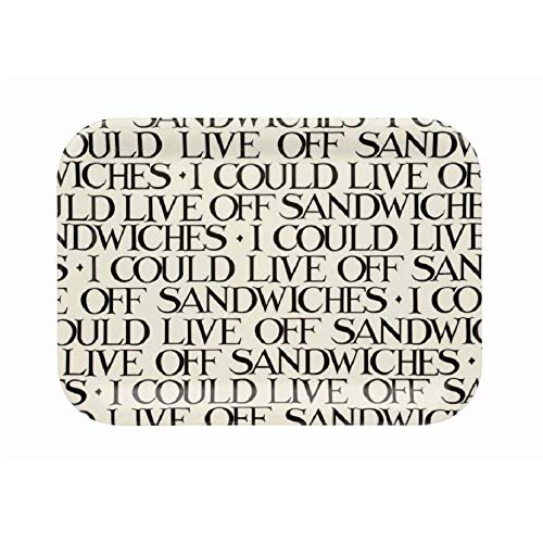 Elite Tins Emma Bridgewater BT1075 - Bandeja mediana para tostadas, color negro