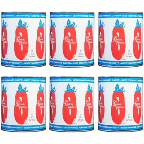 SMT SAN MERICAN TOMATO - Diced Tomatoes, 28 oz (Pack of 6) Cover