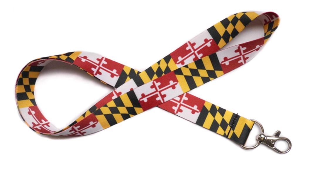 Maryland Flag Lanyard