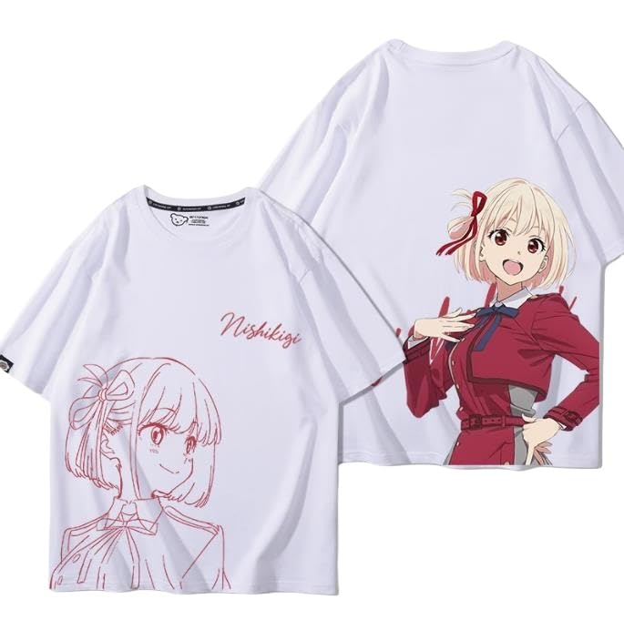 Amazon.co.jp: 『2025年 参上！』リコリス・リコイル Tシャツ