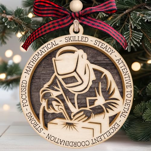 SUCHAGIFT Welder Ornaments - Welder Christmas Ornament - Gifts for Welders - Welders Gifts...