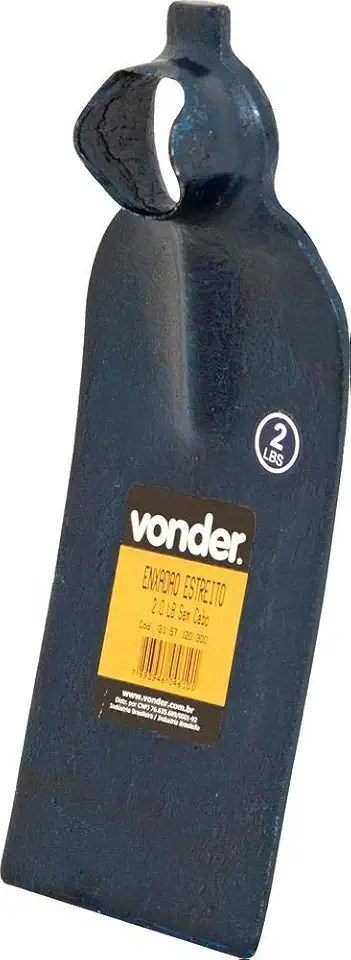 Enxadão Estreito 2,0 Lb, Sem Cabo, Vonder Vonder