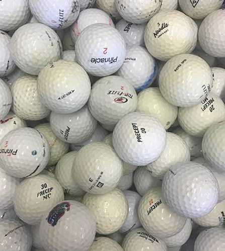 100 Assorted Practice & Play golf balls