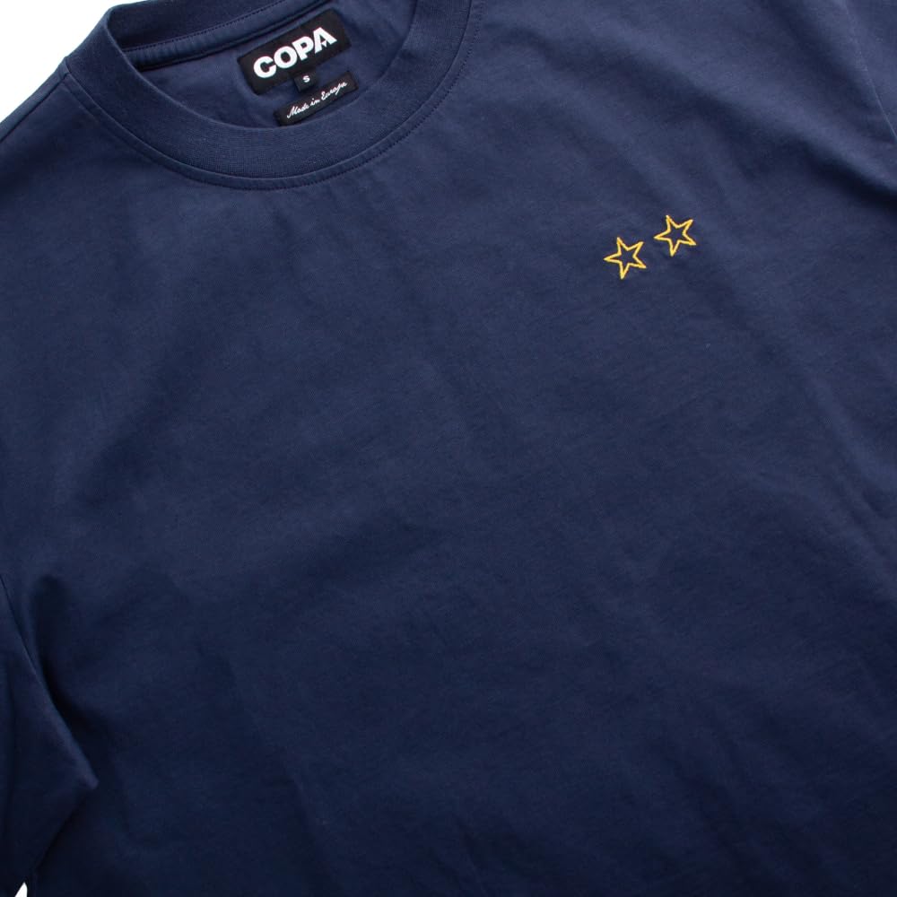 COPA - Francia Legends - T-Shirt Ricamata - Uomo - XS - Blu
