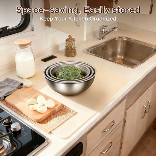 Gronivex Stainless Steel Mixing Bowls - Thumbnail 4