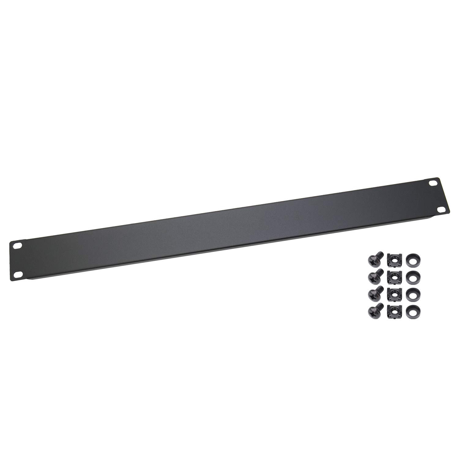 Cache pour Armoire de Serveur 19 Pouces 1 UH Noir HMF 66470-02