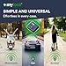 GPS Tracker for Vehicles with Magnet – 4G LTE Real-Time Location Device with App, Long Life Battery – Anti-Theft GPS Tracker for Car, Motorcycle, Scooter, Bike (Subscription Required)