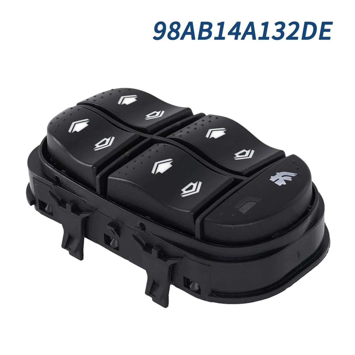 Interruttore Alzacristallo Elettrico Lato Passeggero Per Ford Focus GHIA Mk1 1998-2004 – Ricambio Con Numero OE 98AB-14529-DC - 4