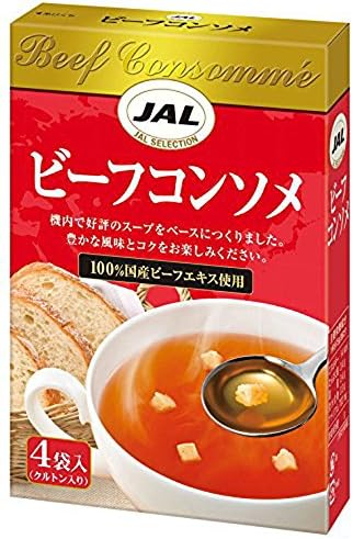 Amazon Jal ビーフコンソメ 4袋入 明治 スープ 通販