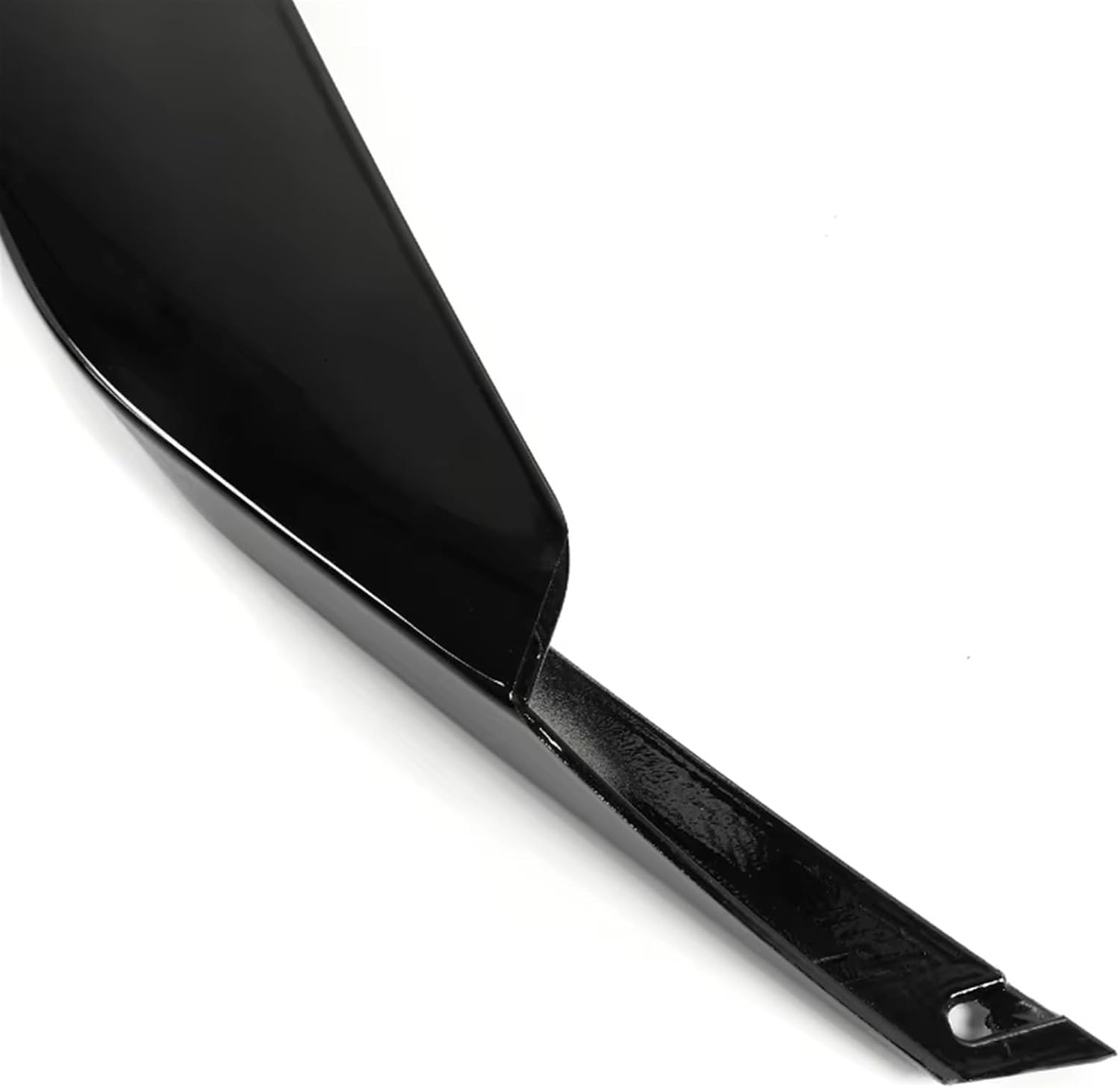 車フロントスポイラー 3 個光沢のある黒の車のフロントバンパーリップスポイラースプリッターヒュンダイ用 エラントラ用 2017-20