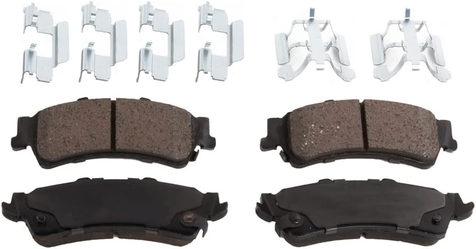 SureStop Brake Pads For Chevy Silverado 1500 1999 00 01 2002 Rear | 2-Wheel Set