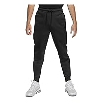 Nike M NSW TCH FLC JGGR, Pantaloni Sportivi Uomo, black, (black), L