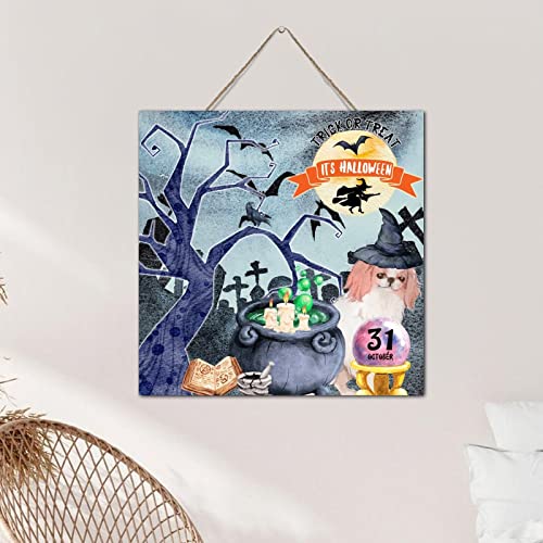 Trick or Treat Halloween en bois : déco murale pour chambre chic - 6