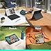 Logitech Combo Touch iPad Air 11 inch Case M2 (2024), iPad M3 & Air (4th & 5th gen - 2020, 2022) Keyboard Case with Kickstand - Midnight Black