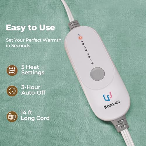 Portable Heated Blanket Rechargeable