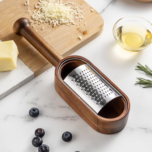 Rallador de Queso de Madera con Contenedor Integrado miniatura 4