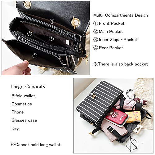 zhongningyifeng Crossbody Bag Shoulder Bag for Women Leather Small Purses Handbags Fashion4