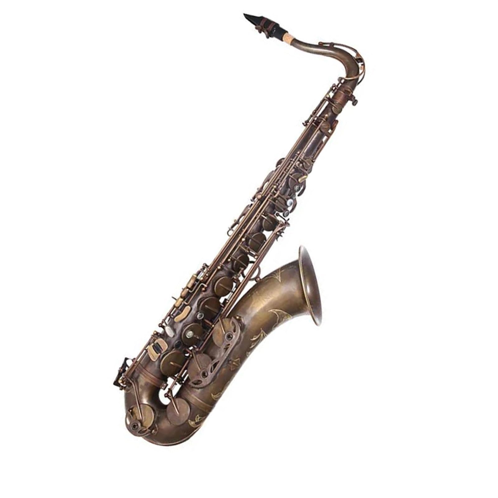Saksofon Student Profesjonalny Saksofon Profesjonalny Saksofon Tenorowy Marki Instrument B Płaski Antyczny Saksofon Mosiężny