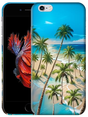 Coque iPhone 6/6S GlamCase fine plastique rigide anti-rayure motif blanc