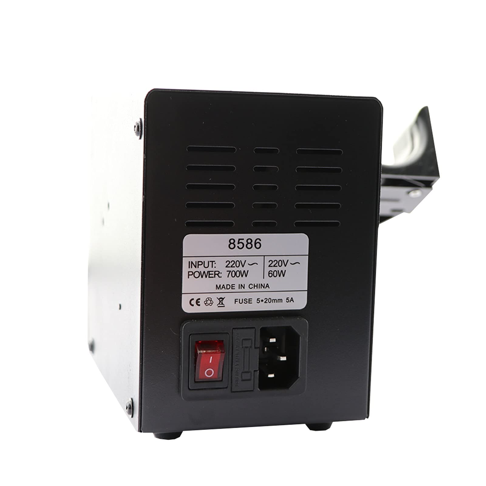 Stacja Lutownicza SMD BGA. Przeróbka Desolding Station Lutowca 8586 11 0V / 220 V 760W ESD Lutownica Hot Air Heat do zestawu narzędzi naprawy spawania(SET-4)