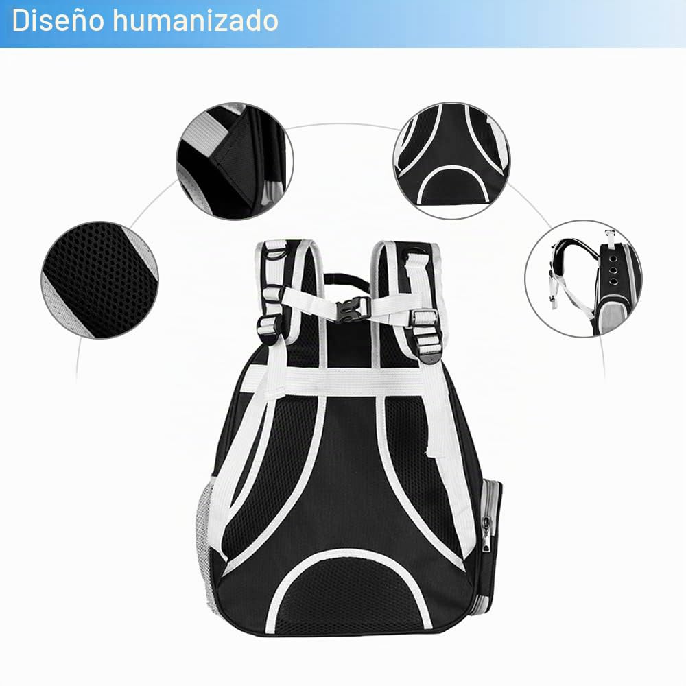 Aukor Mochila para Gatos, Mochila de Burbujas, Mochila Transparente para Mascotas y Gatos, con ventilación, Aprobado por aerolíneas, para Viajes y Mascotas, para Gatos y Perros