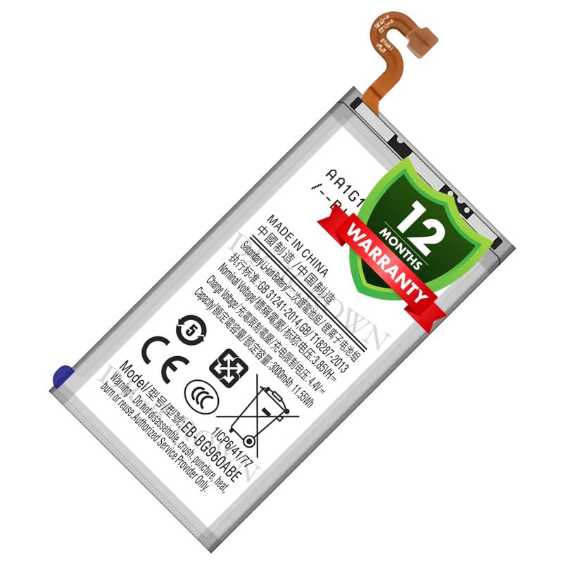Image of Original EB-BG960ABE Battery Compatible for Samsung Galaxy S9 - (3000mAh) - 1 Year Warranty