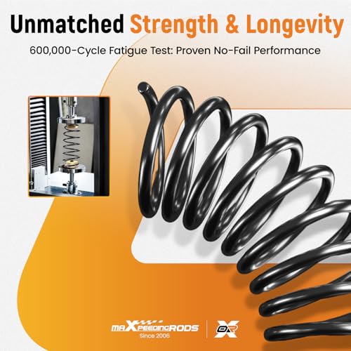 maXpeedingrods CC820 Coil Spring for Ford F-150 F-250 1980-1996, F-350 1980-1987, F-100 1980-1983, E-100 E-150 Econoline Club Wagon 1977-1983, Bronco 1980-1996, 2Pcs Front Suspension Coil Springs Set by maXpeedingrods - Used condition - Image 3