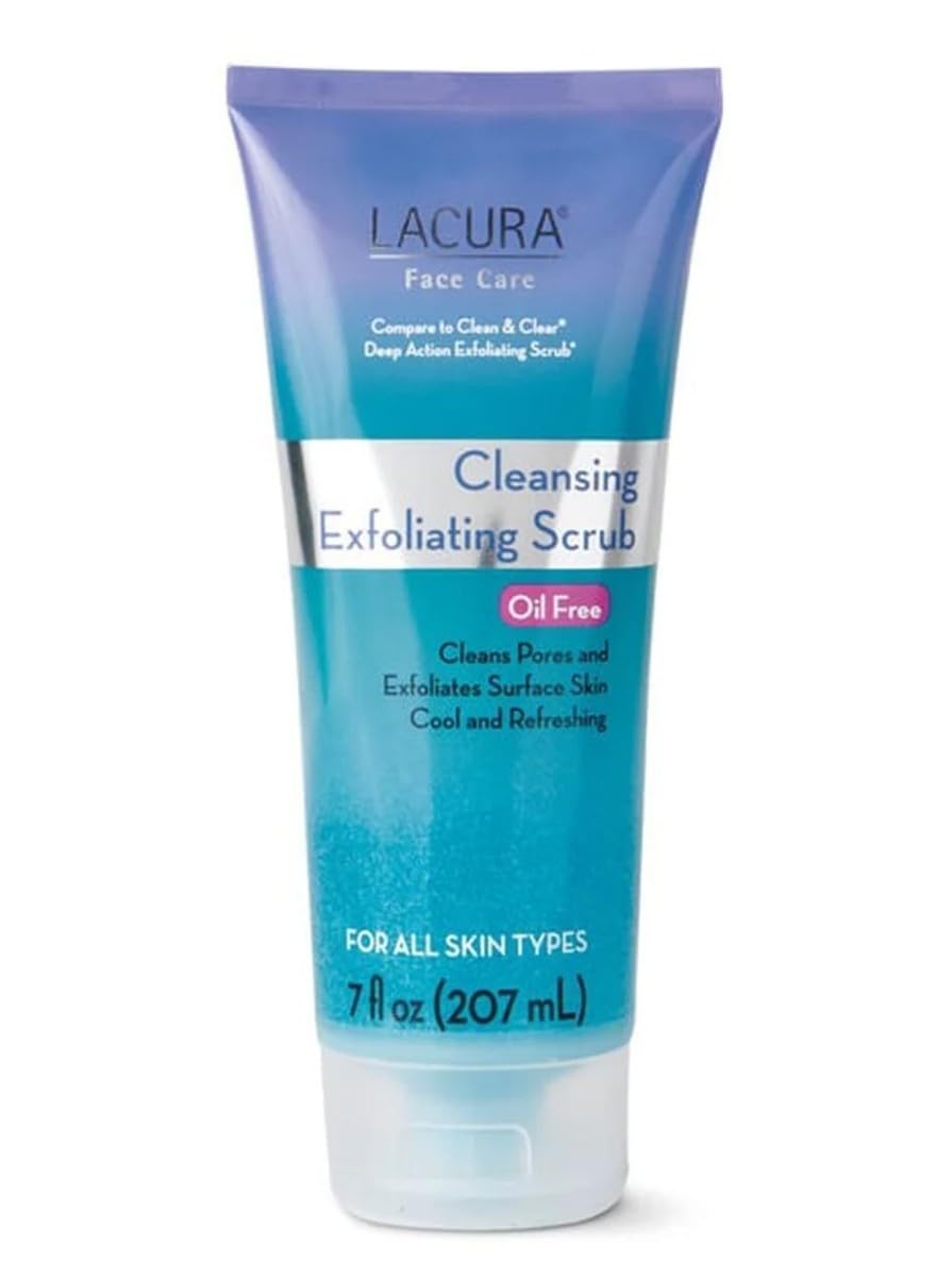 Lacura Face Care Cleansing Exfoliating Scrub 7fl oz 207ml (Made in Germany)