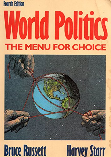 World Politics: The Menu for Choice 0716722909 Book Cover