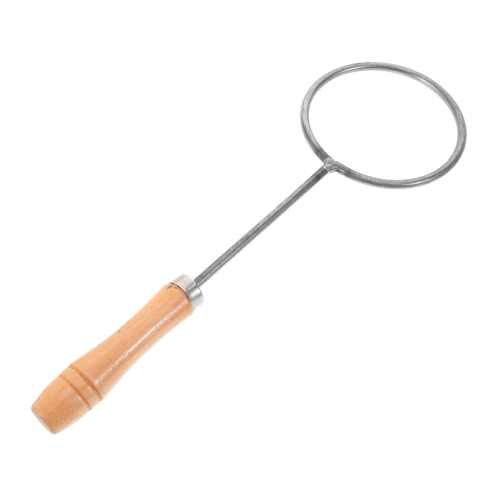 HOMSFOU Liquor Bottle Cutting Ring Glass Jar Cutter Safe Comfortable Wood Handle