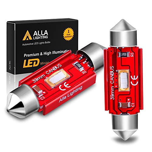 Bombillas LED 6411 6418 800lm Azul Ultra 12V 39MM