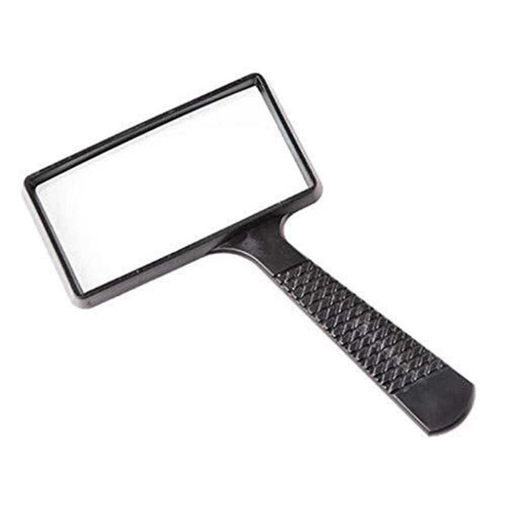 Loupe de lecture rectangulaire pour petits caractères et seniors
