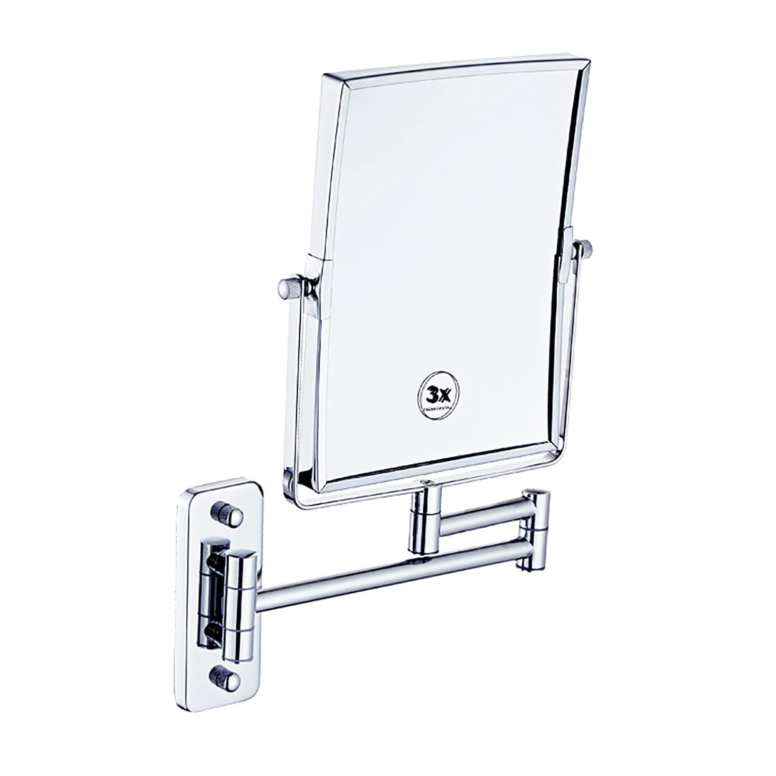 Miroir de maquillage double face loupe 3X pour corriger les détails sans fatigue