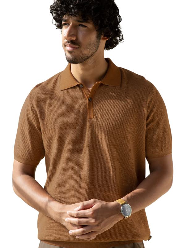 Andamen Men's Gold Cotton Solid Regular Fit Polo - Review, Price and Buying Guide
