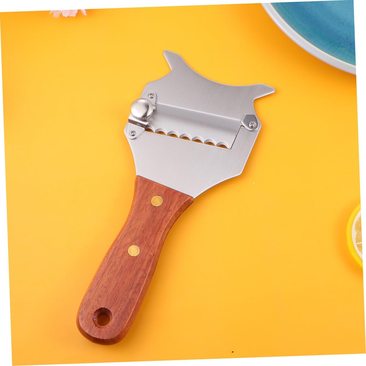 Sturdy Stainless Steel Wood Truffle Shaver and Cheese Slicer image 2