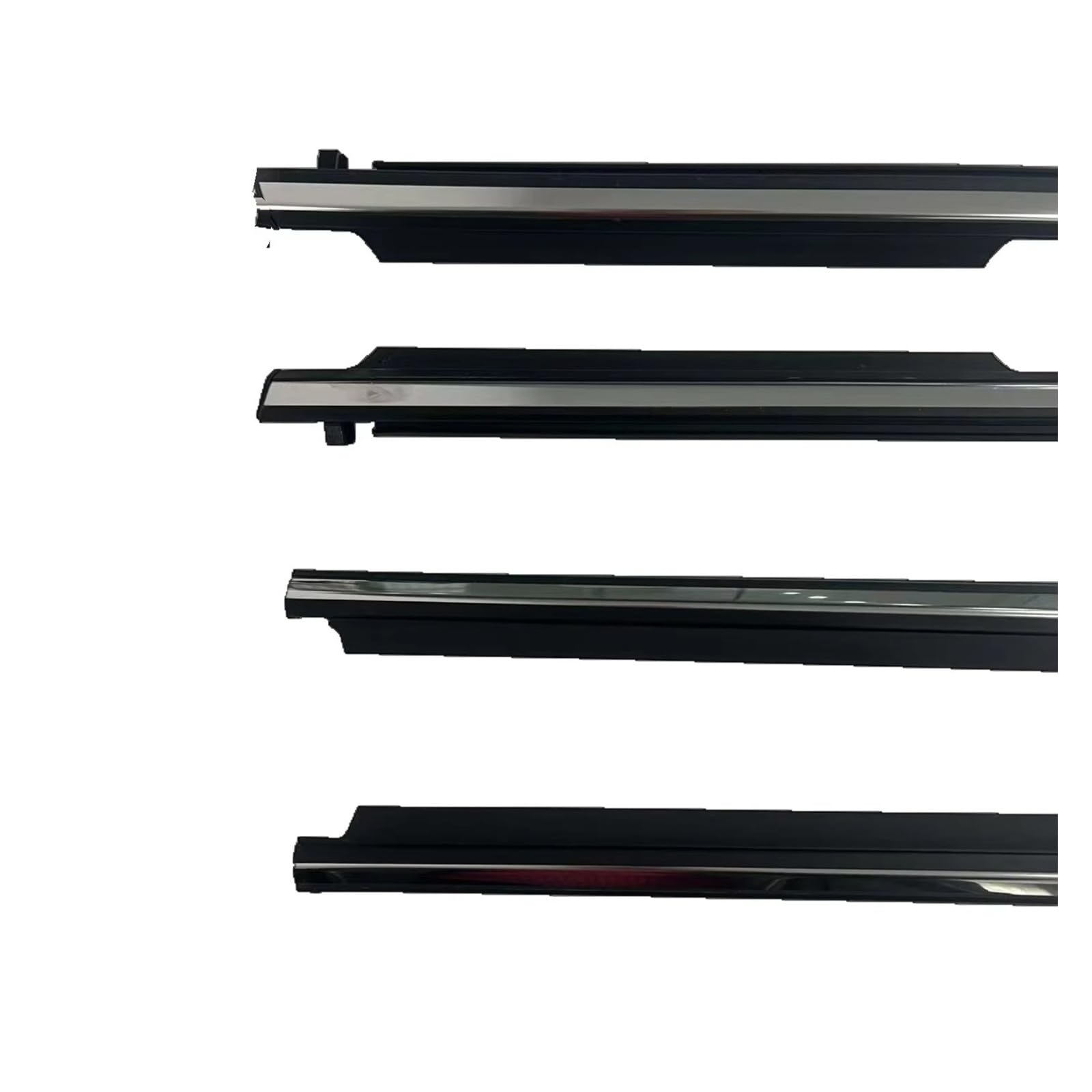 Pbqenxb One Color For Aixo For Fielder 2006-2012 75710-02210 75720-0221 Car Chrome Front Rear Rubber Trim Seal Belt Outer Sealing Strips Outer Window Weatherstrip