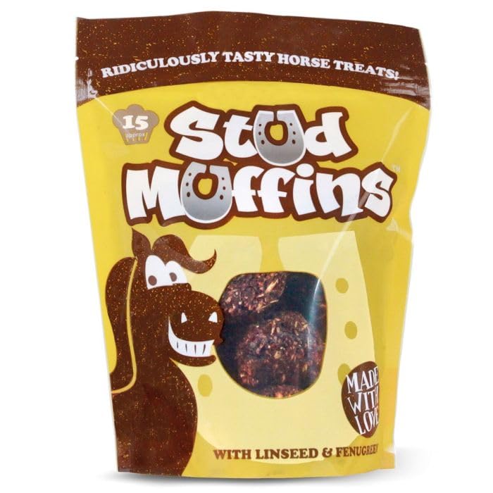 Nature Child Stud Muffins Pk15 – Friandises pour chevaux – Ridiculously Tasty 400 g