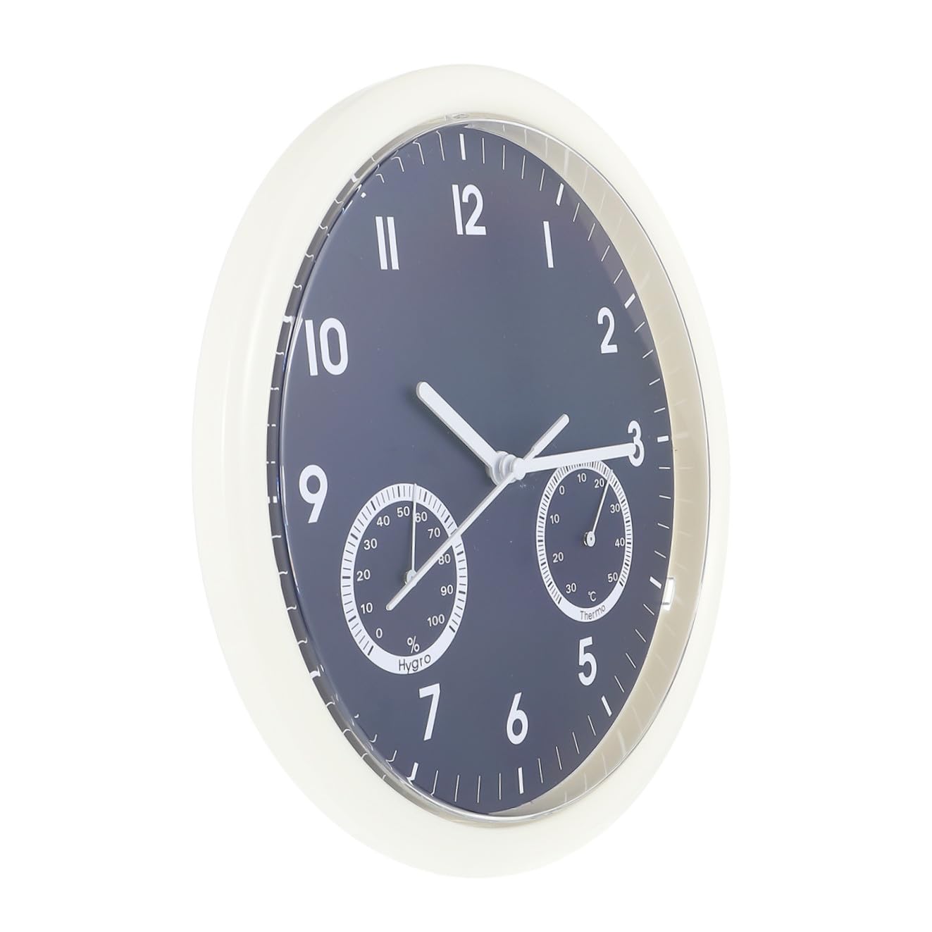 Horloge murale silencieuse Zerodeko pour salon moderne et bureau calme