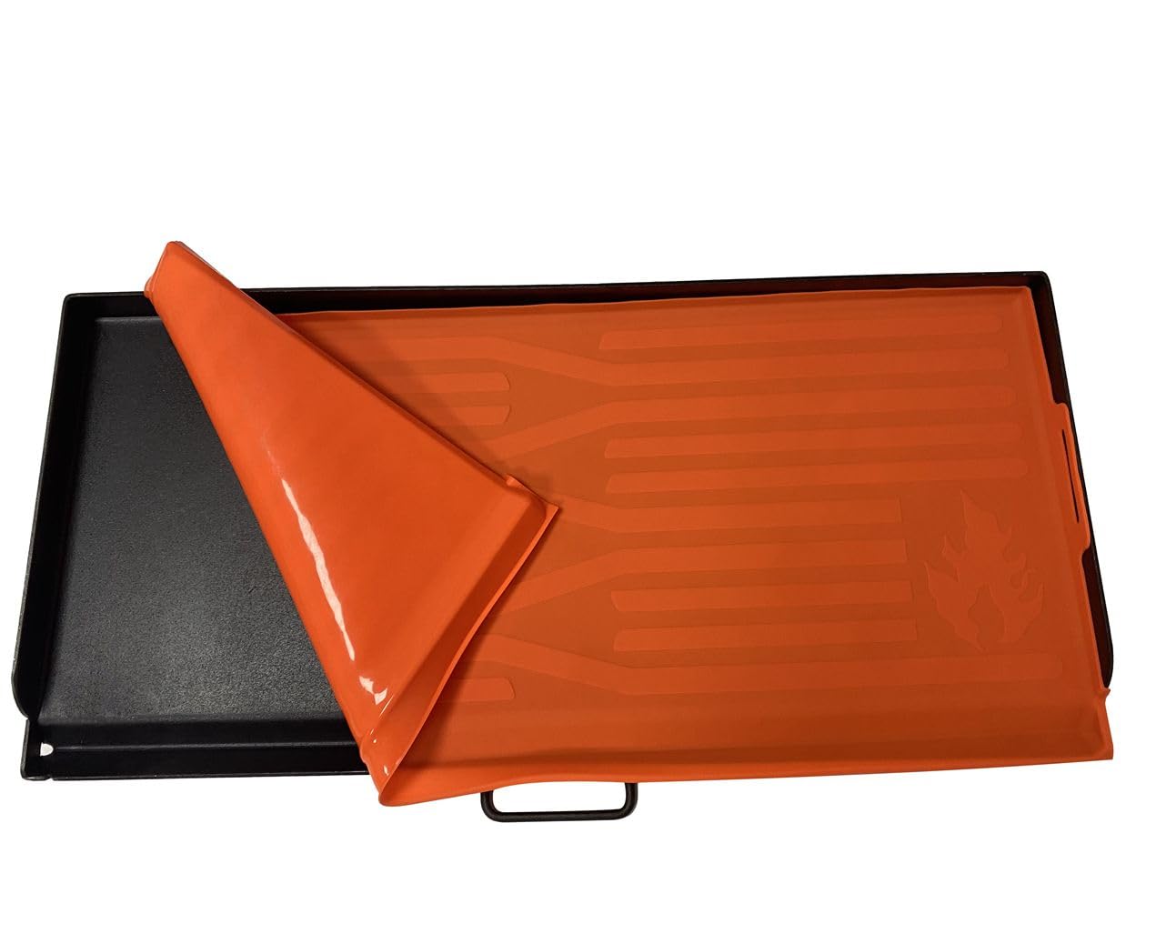 Silicone Griddle Mat Cover compatible with Camp Chef 2 Burners Fry Griddle Accessory- 32 Inch All-Encompassing Coverage Heavy Duty Food Grade Grill Buddy, All Season Grill Surface Protective