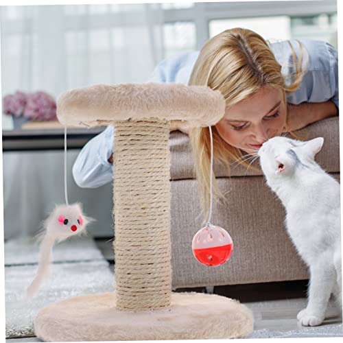 Rascador para gatos interior diseño creativo fácil de instalar miniatura 4