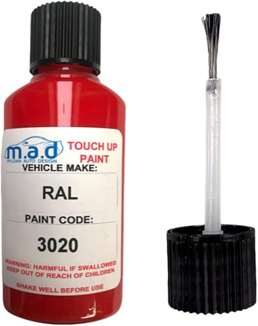 MyldanAutoDesign RAL 3020 TRAFFIC RED TOUCH UP KIT REPAIR KIT PAINT