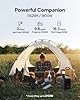 BLUETTI AC180 Solar Generator with 200W Solar Panel (Ships Separately), 1152Wh Portable Power Station w/ 4 1800W (2700W Surge) AC Outlets, LFP Power for Outdoor Camping, Trip, Power Outage