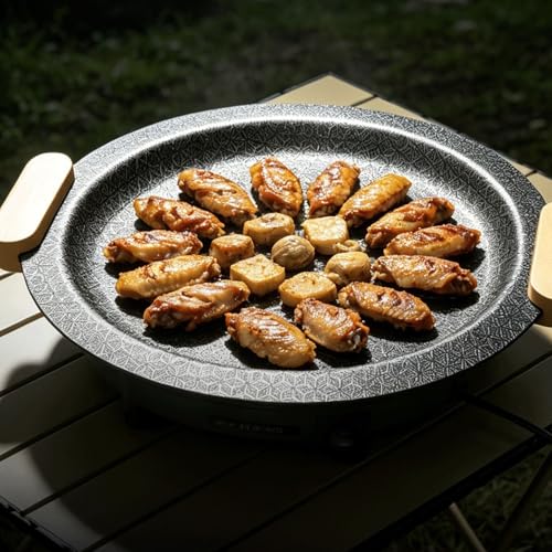 Poêle à griller Zunate à conduction thermique rapide pour viandes - 4