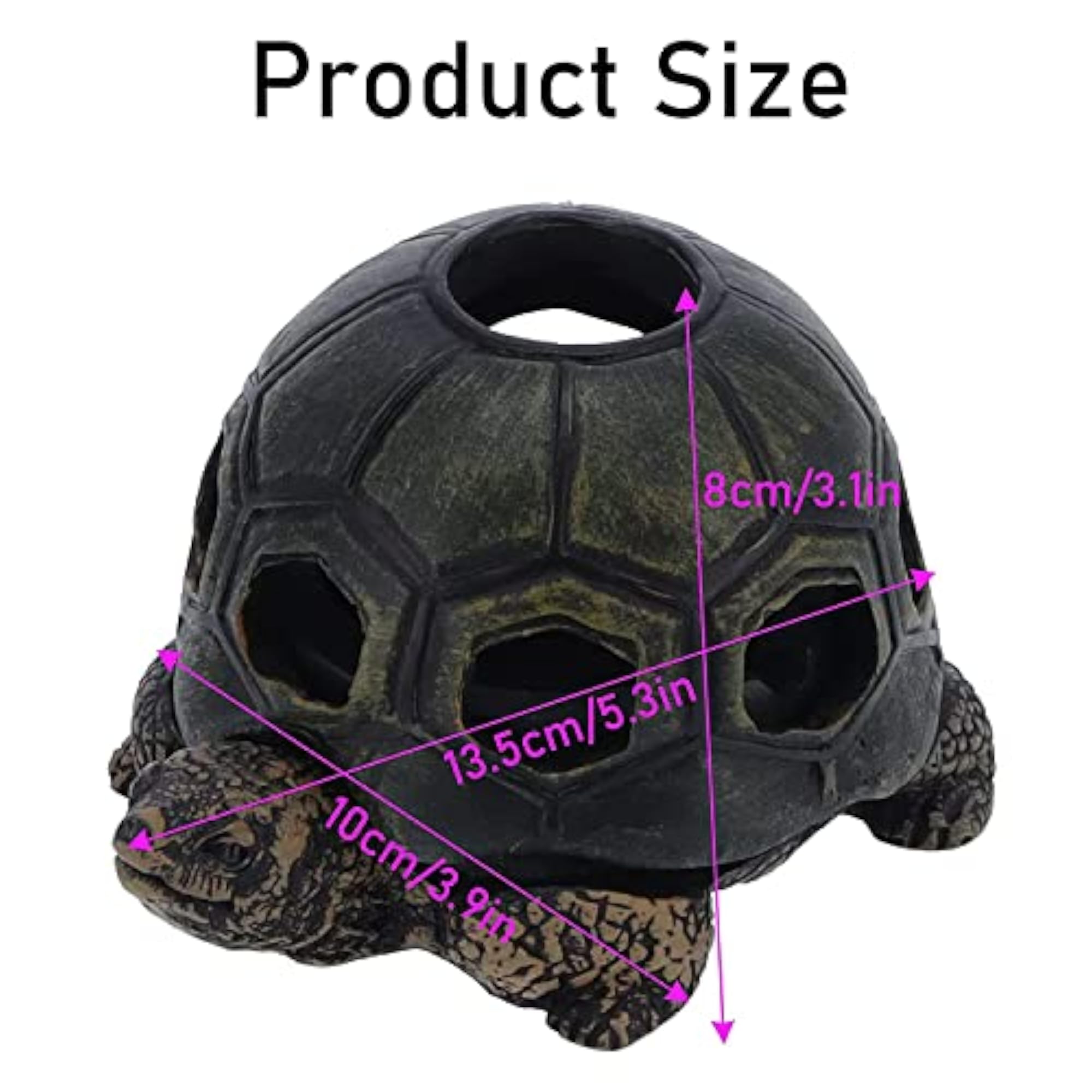 High Hardness Tortoise Shape Resin Ashtray