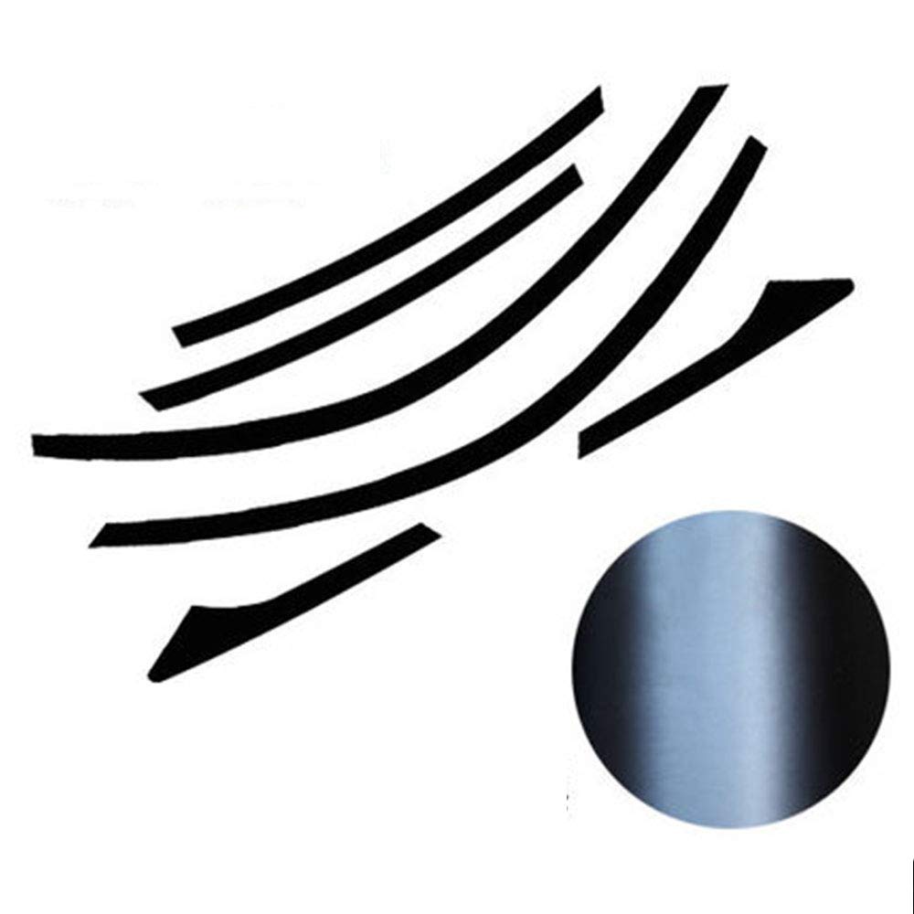XITER Car Door Window Edge Trim Stripe Exterior Automobile Body Cover Retrofitting Sticker Accessories for Honda 10th Civic 2016 2017 2018 2019 2020 2021?Matte Black?
