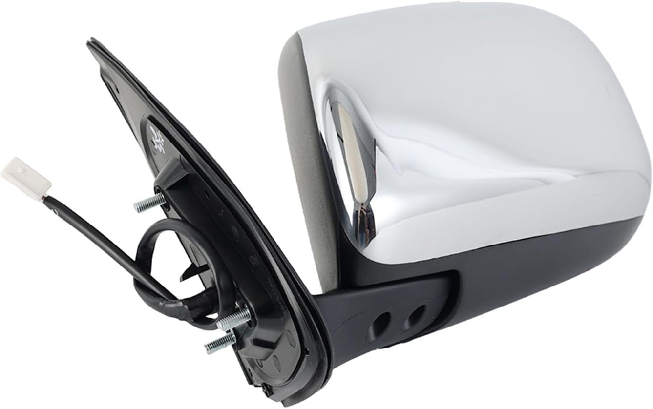 3 Pins Reraview Mirror Assembly For Toyota For Hilux For Vigo 2005 2006 2017 2018-2015 Chrome Manual Folding Side Mirror Car Accessories (1pc right)