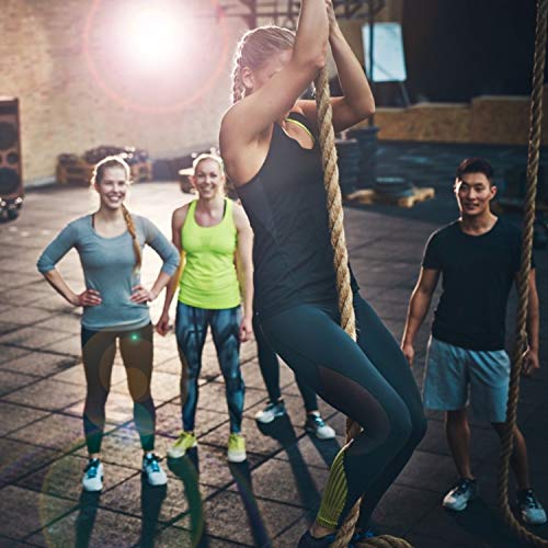 Vivitory Gym Fitness Training Climbing Ropes, Workout Gym Climbing Rope, Home Training And Fitness Workouts,1.5'' In Diameter, Available 10, 15, 25, 30 Ft (30 Ft) #TOP6