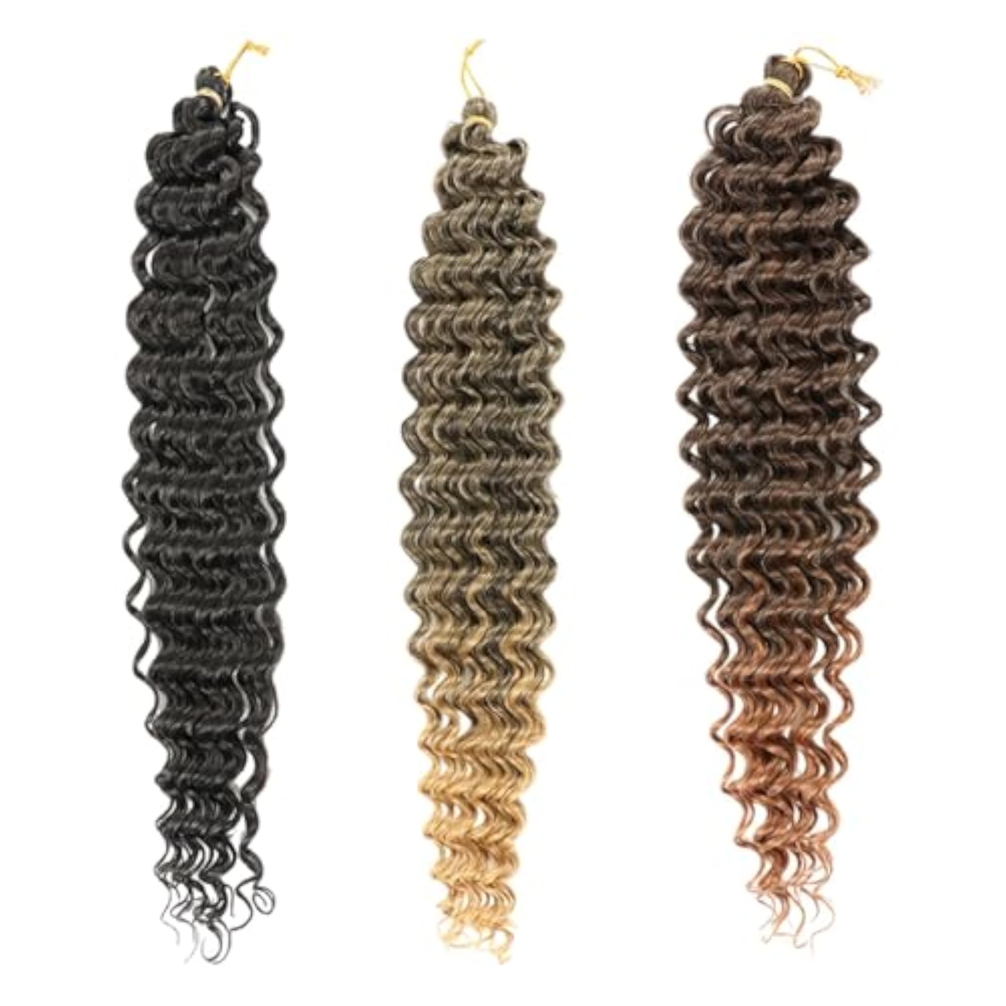Natural Curly Hair Bundle for Travel, Black