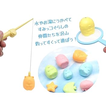 Amazon.co.jp: 尾上萬 すみっコぐらし さかなつりセット W21×H31